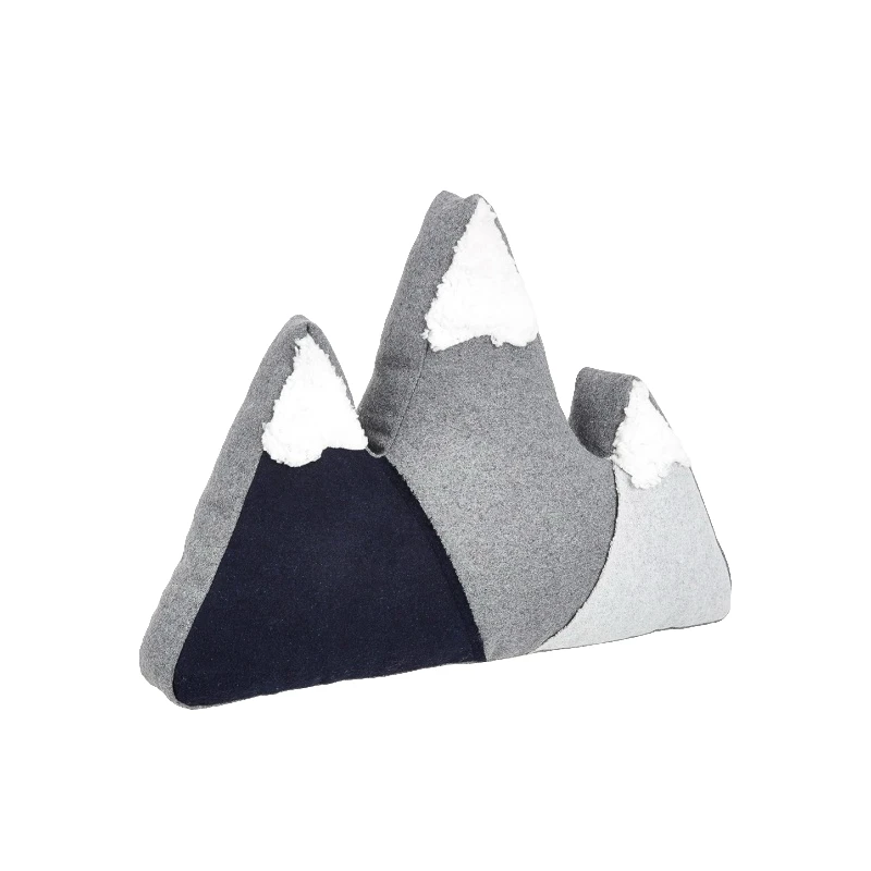 准新品  【Y11-13-Y7G9】呈- 灰色小火山小雪山靠垫靠枕抱枕
