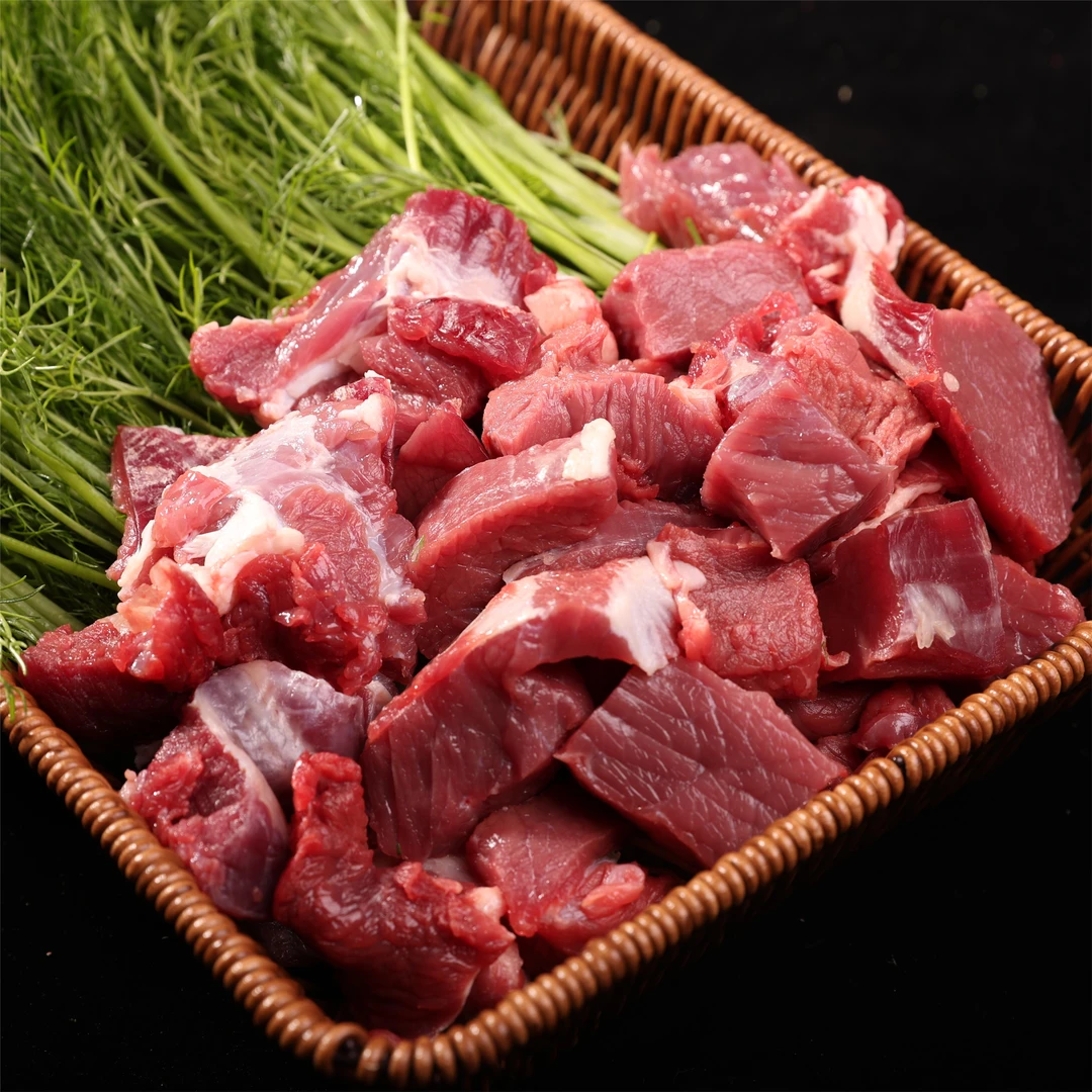 【大块碎肉】新鲜牛肉整切5斤精品半筋半肉牛筋牛腩清真冷链