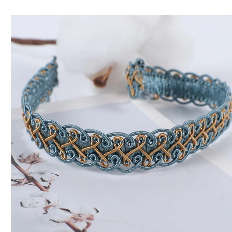 厂家现货12米/件沙发坐垫花边 服装辅料提花抱枕 窗帘花边 织带