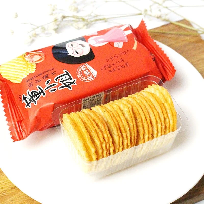 薯片零食小吃网红休闲批发膨化节日送礼黄瓜味番茄味原味