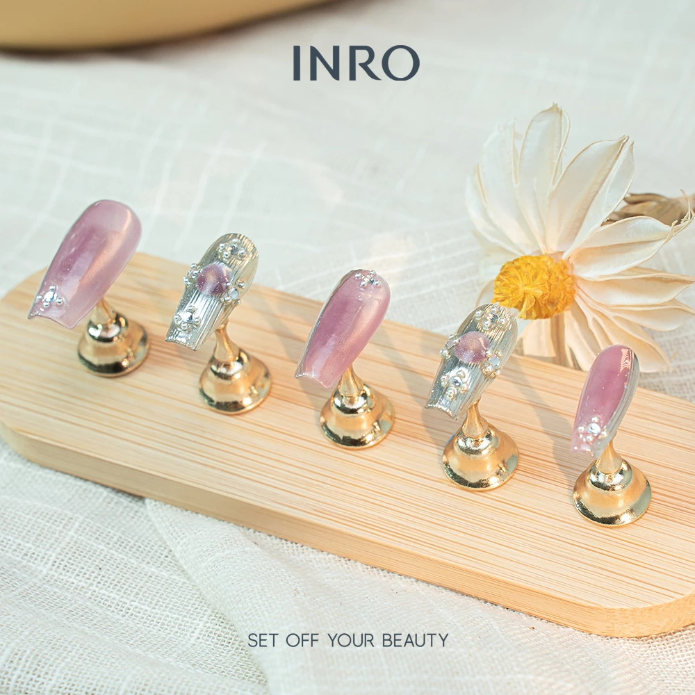 inro手工穿戴甲 【蕙质兰心】橄榄皮挚爱清冷微醺灰紫 重复拆卸穿戴