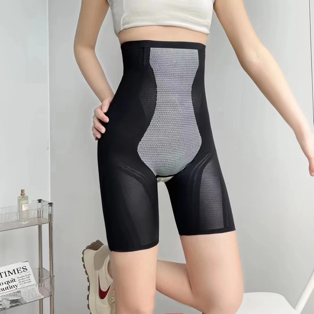 女士液态无痕裸感束腰高腰收腹提臀翘臀高弹塑身收腹打底裤