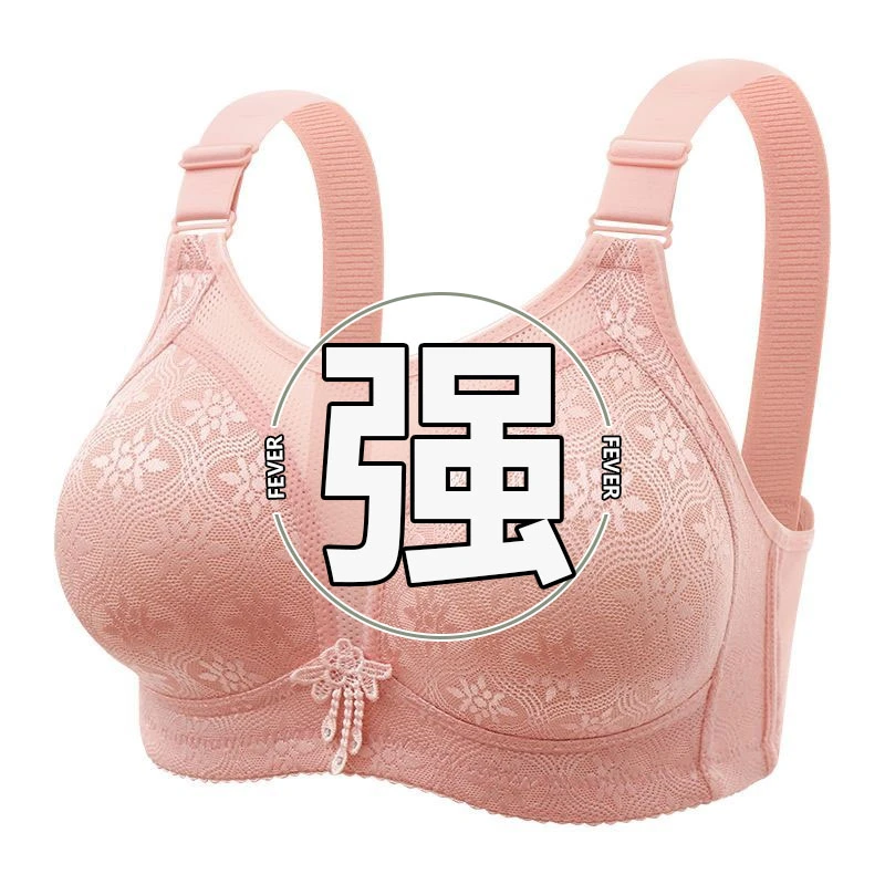 新款妈妈薄款抹胸内衣女无钢圈2024龙年本命年中年罩杯聚拢收副乳