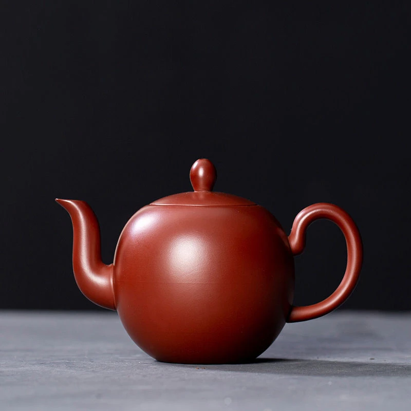 （吴成志）紫砂壶手工泡茶壶原矿大红袍美人娟壶功夫茶具家用 130cc