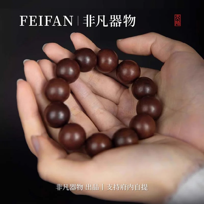 枣木正雷手串手绳男士女士单圈