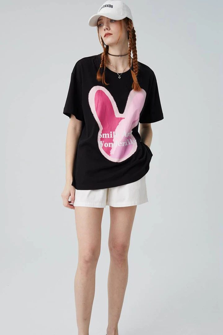 《水淼》夏季新品休闲T恤8038@