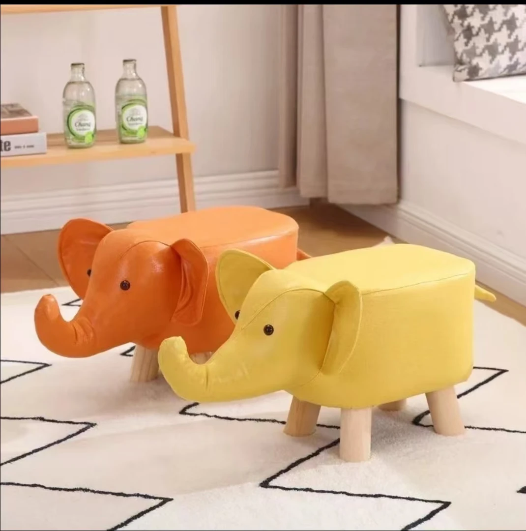 儿童动物小象凳子居家客厅