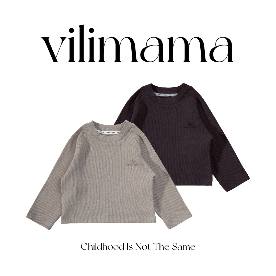 vilimama2024年冬款休闲时尚百搭套头打底衫刺绣罗纹内搭V54311