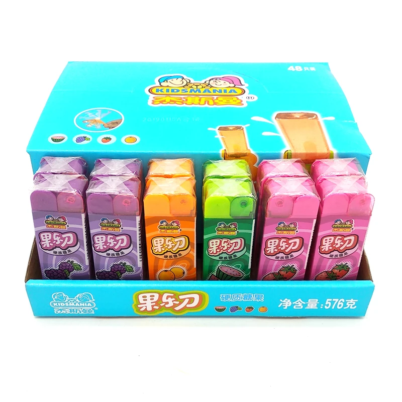 杰斯曼果乐刀糖果 水果味硬棒棒糖儿童创意趣味玩具糖果礼物包邮