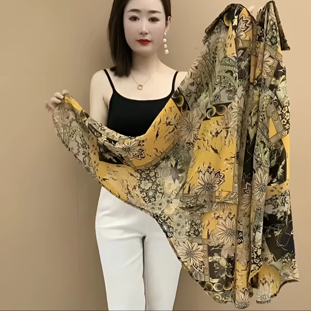 百搭夏季时尚洋气宽松大码衬衫妈妈装七分袖