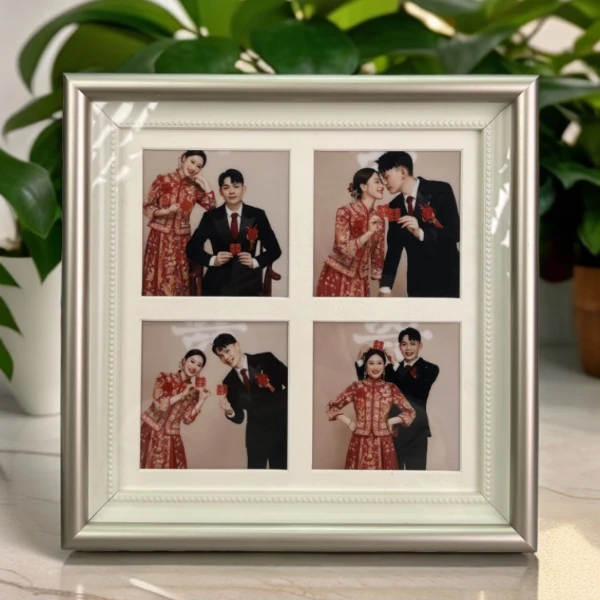 简森12寸摆台照片相片来图定制婚纱儿童写真宝宝自拍照便宜相框