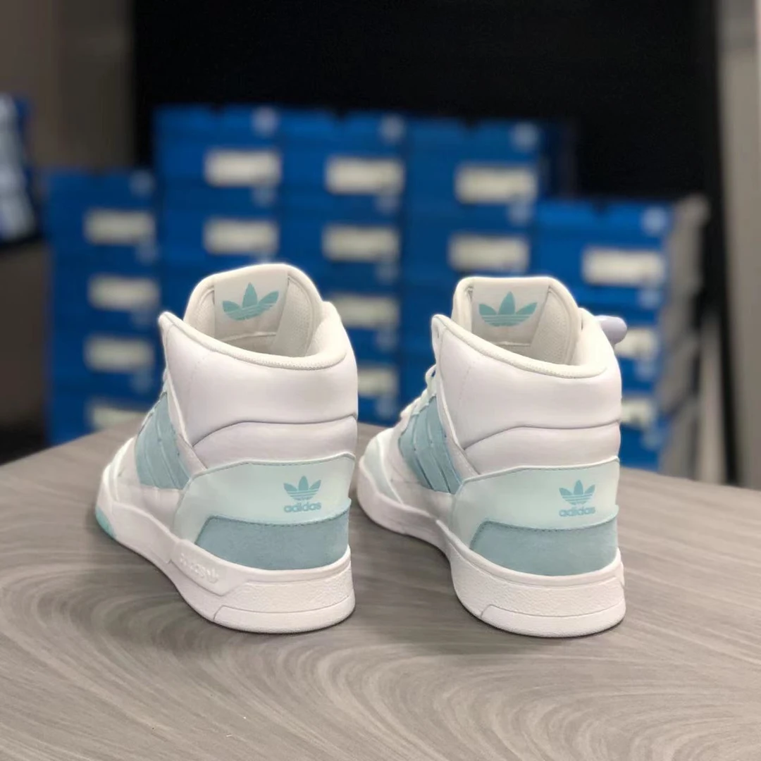 Adidas/阿迪达斯新款男子女子同款高帮休闲潮鞋耐磨运动鞋HQ6983