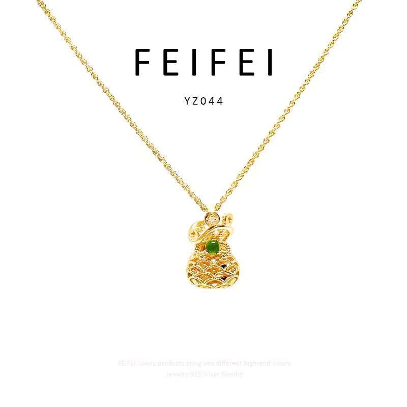 铜合金项链 【盆满钵满】FEIFEI 小众百搭项链 YZ044