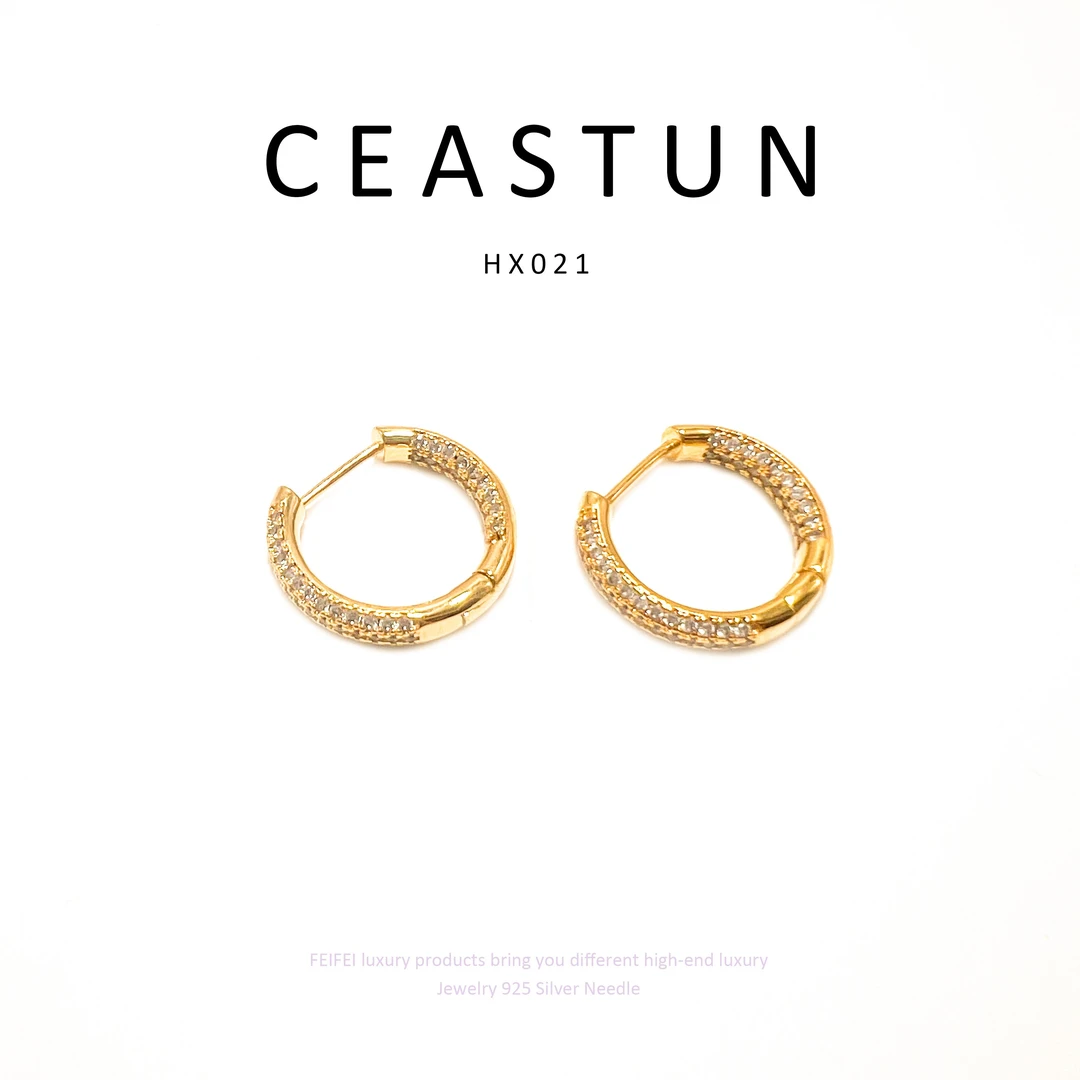 铜合金耳饰 【阳光神话】FEIFEI  经典百搭耳饰~HX021