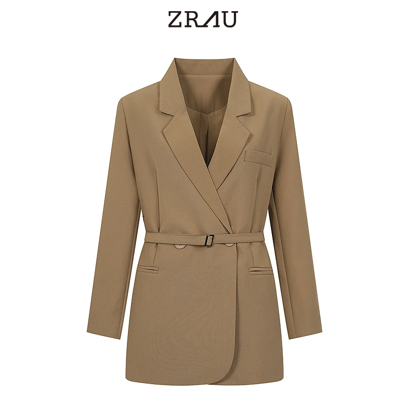 ZRAU秋冬新款通勤高级西装外套91040631803