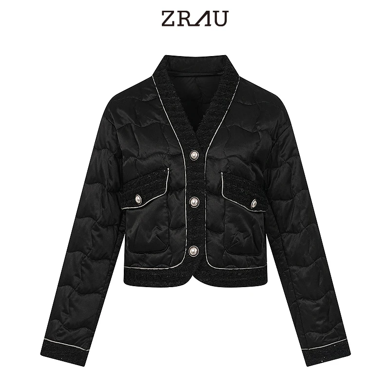 ZRAU时尚经典通勤纽扣外套91120143066