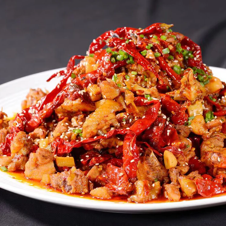 新疆柴窝铺辣子鸡小包装拌嘴零食60g*4袋