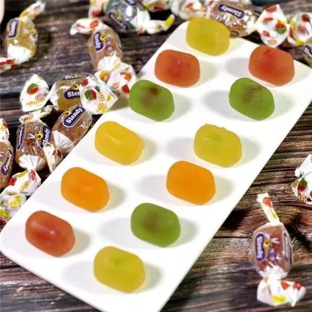 俄罗斯原装进口金蜻蜓KDV牌经典什锦水果味夹心软糖喜糖500克/袋