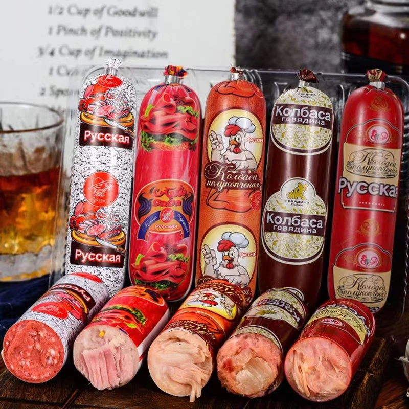 【中俄合资】俄罗斯风味哈客斯传统经典迷你组合肠香肠套装500g