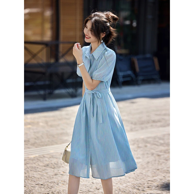 时尚无袖连衣裙SXL24200