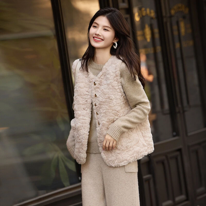 时尚气质马甲SXMJ23024