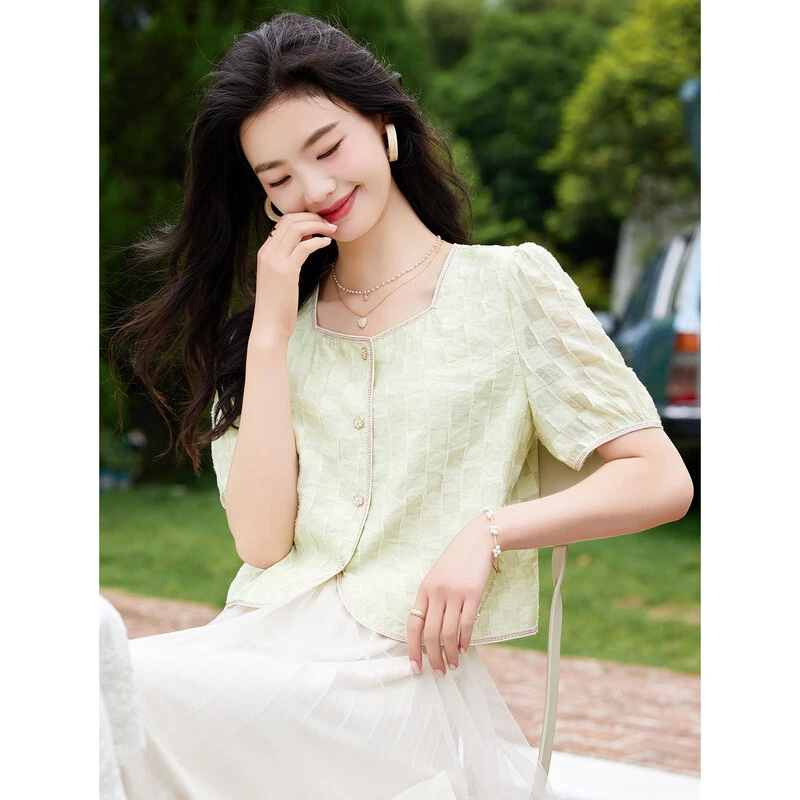 时尚气质衬衫SXCS23214