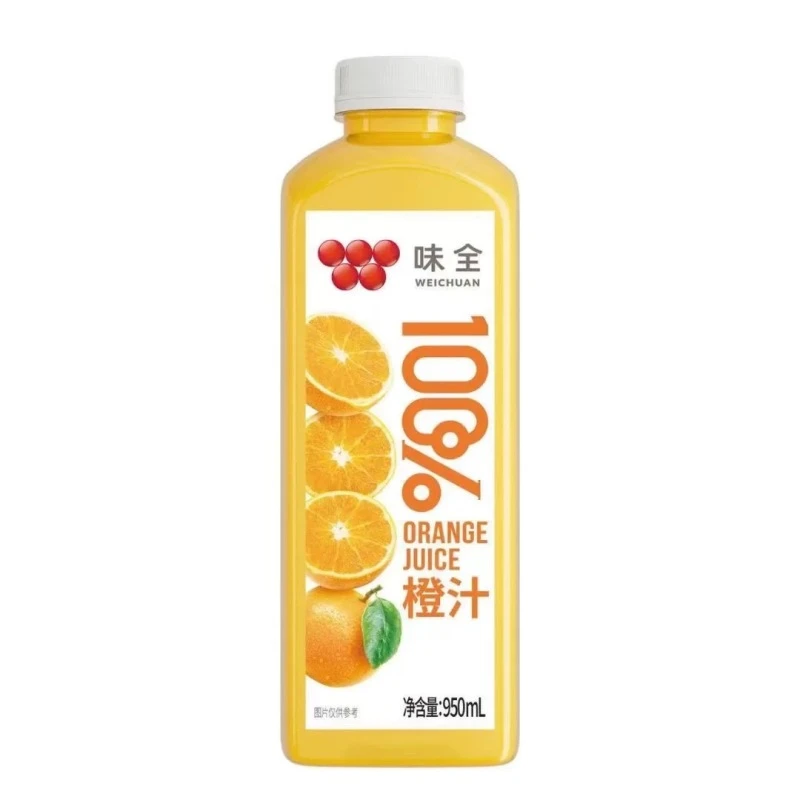 【24.12.25以后到期】味全每日C果汁橙汁950ml*2瓶常温葡萄汁饮料