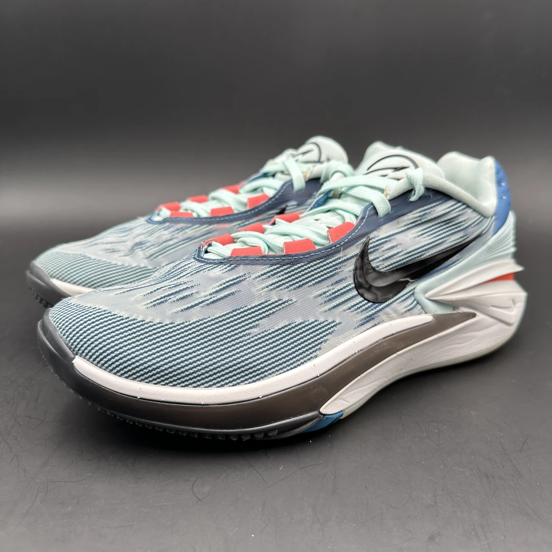 （41码）耐克Nike GTCUT2篮球鞋/蓝色/93新配盒/DJ6013-404/公价909