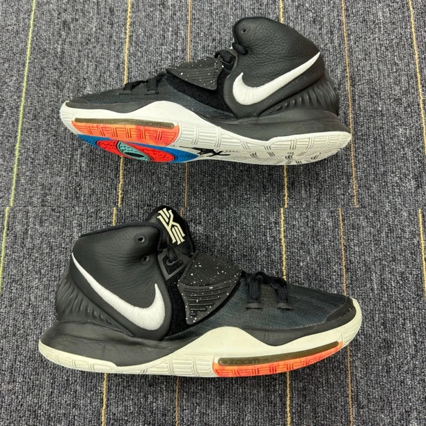 （41码）欧文6篮球鞋/黑白首发/配盒/BQ4630-001公价1029