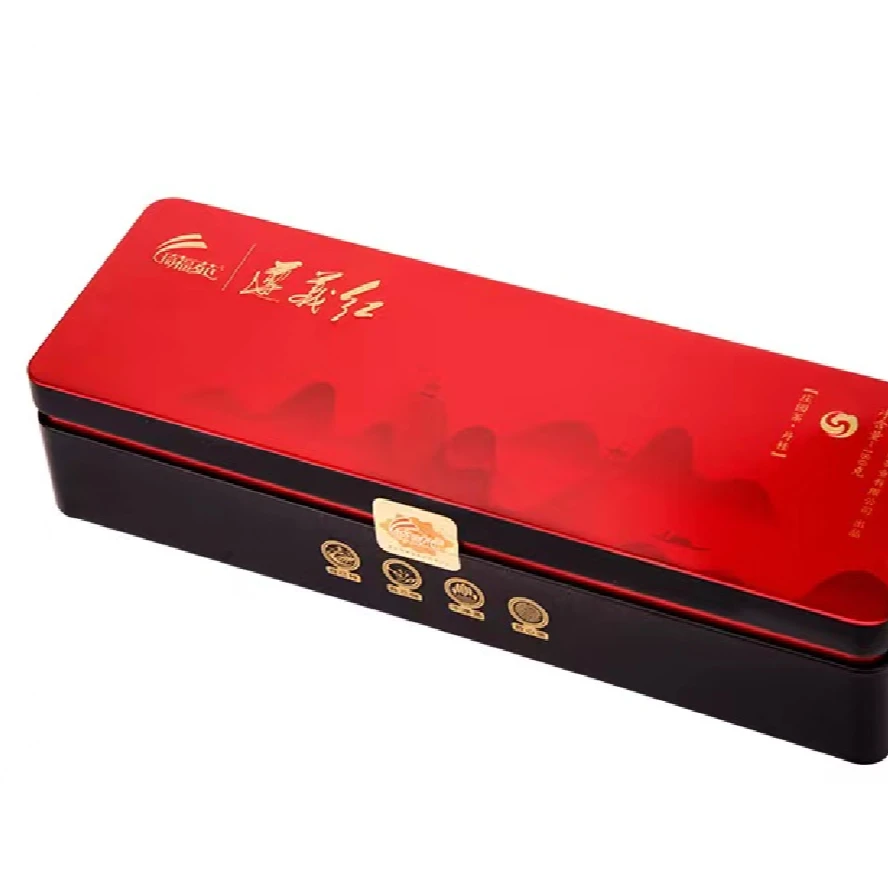 贵州特产琦福苑丹桂遵义红铁盒装特级红茶特价包邮茶业冲泡产品