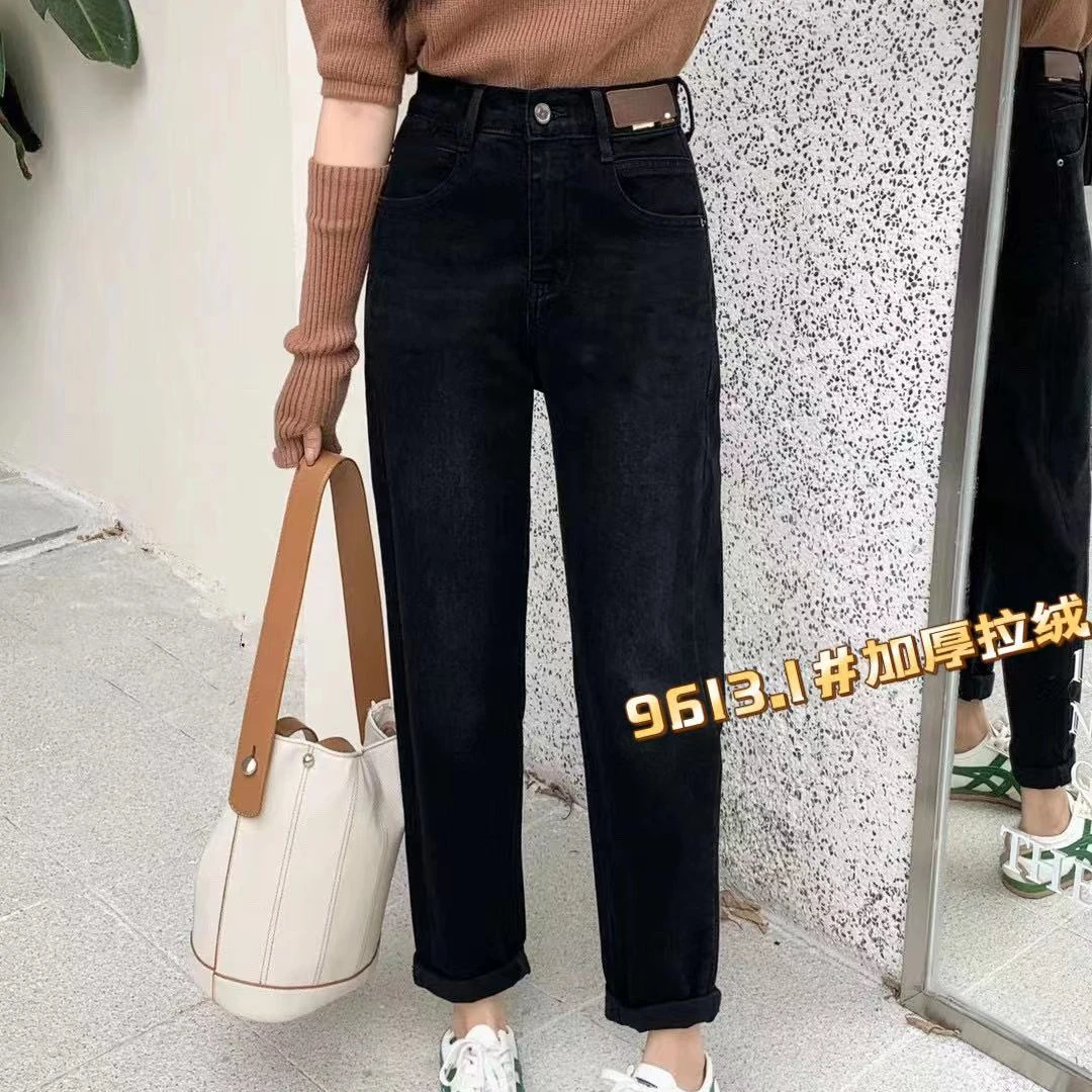 牛仔裤总链接89-169加厚百搭时尚显瘦直筒九分