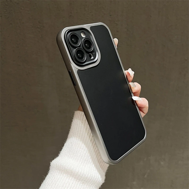 高级肤感二合一苹果15promax手机壳iPhone13耐脏12男11女款14防摔