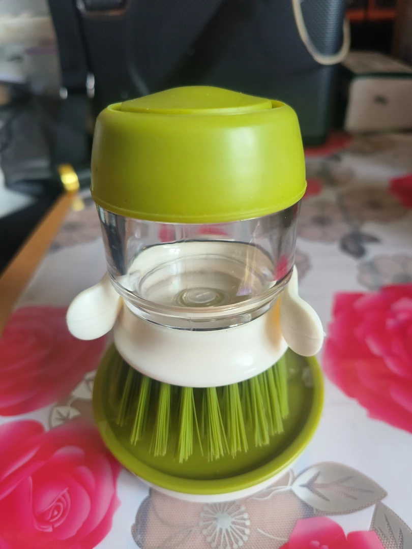 自动加液洗锅刷神器懒人厨房清洁刷子不沾手