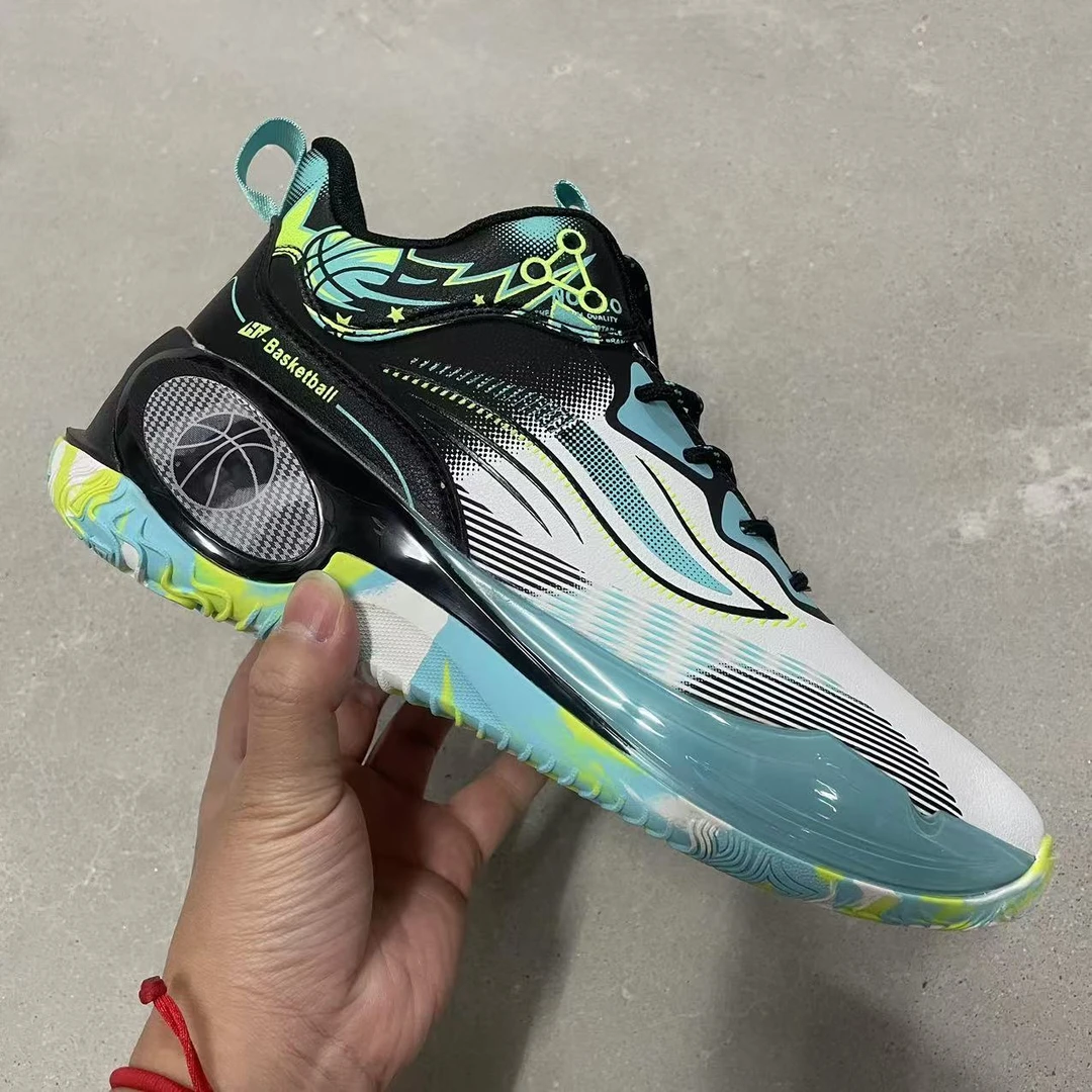 皮面网面四季款实现休闲篮球鞋运动养生篮球鞋