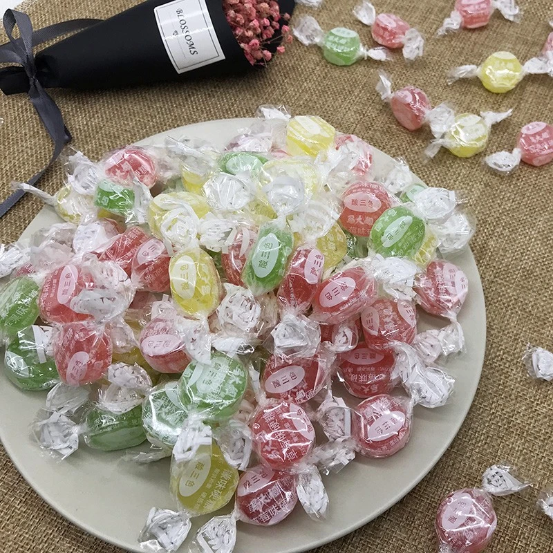正宗北京马大姐酸三色水果糖果混合口味酸甜传统老式散装零食