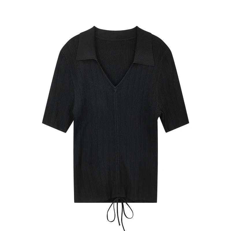 【女乔专属】甜酷显瘦v领针织衫S2521