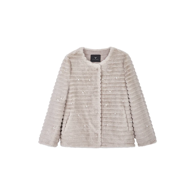 【小北推荐】优雅珍珠草草外套K11APS8832