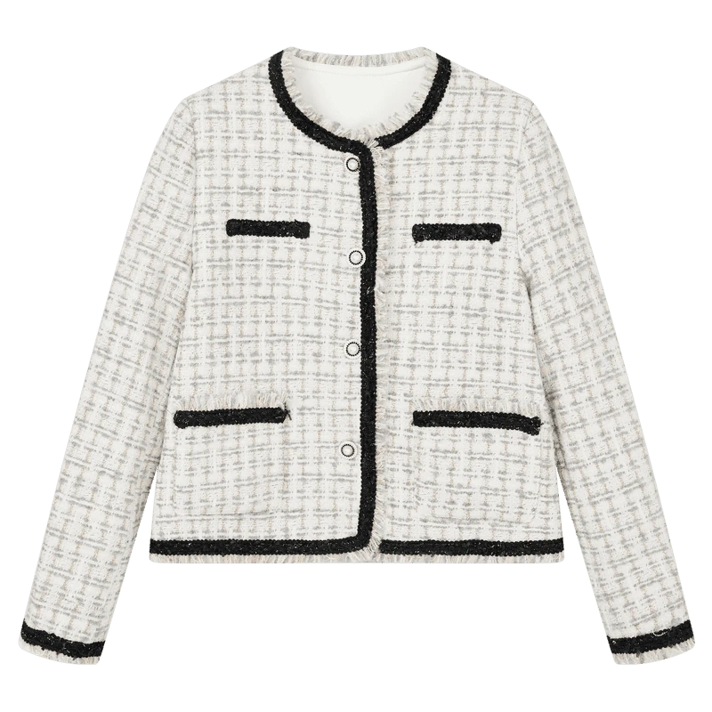 【达人专享】轻奢小香风外套短款时尚外套D08CWN7760