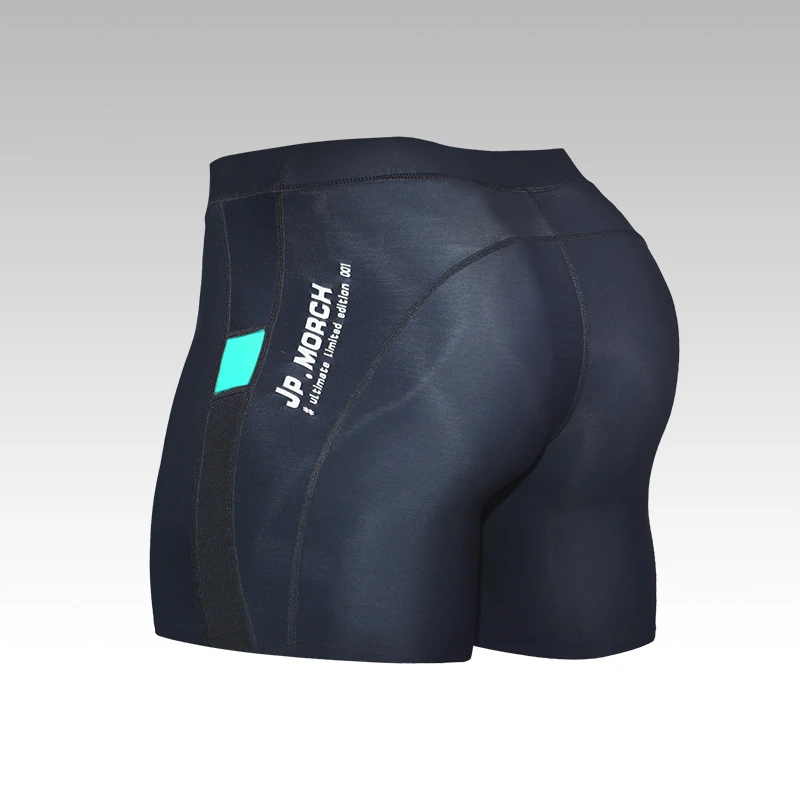 JP.MORCH男子紧身跑步压缩三分裤深蹲马拉松速干篮球打底透气高弹