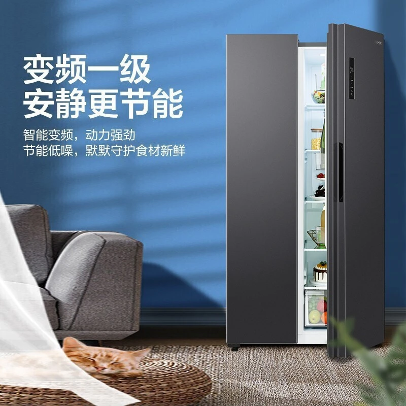 未使用 美的华凌471升大容量变频一级风冷无霜 BCD-471WKPZH