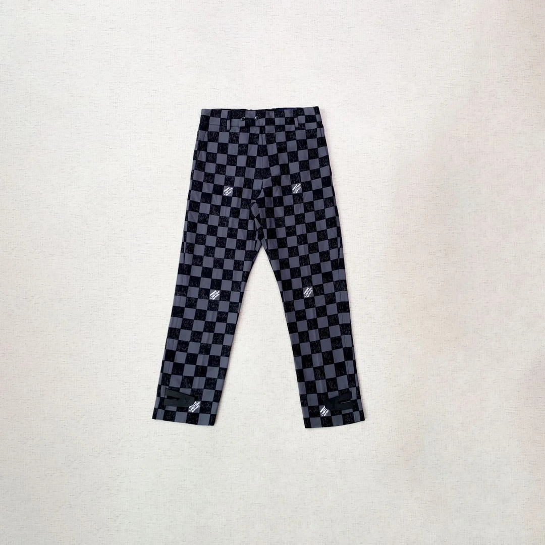 全新未使用  Louis Vuitton lv nigo联名经典长裤38码编码xb1568