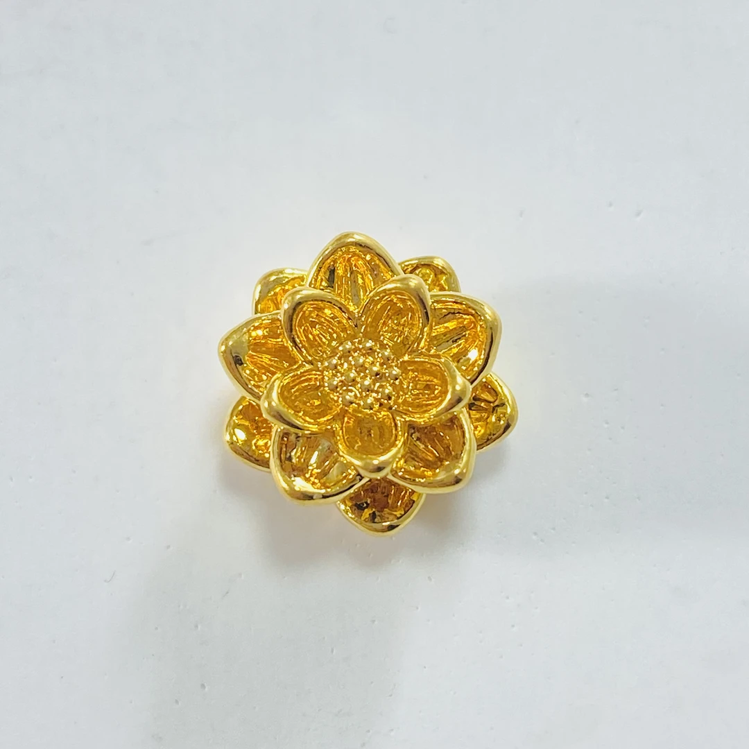 足金999 黄金莲花 0.5
