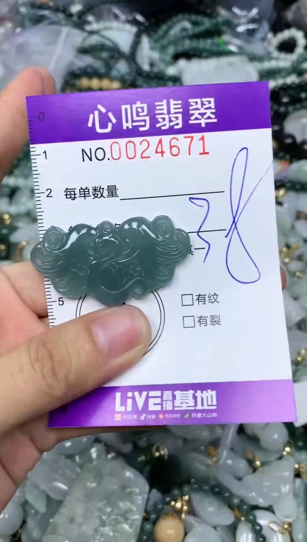 【闪购商品】翡翠颈饰未镶嵌闪购0024671