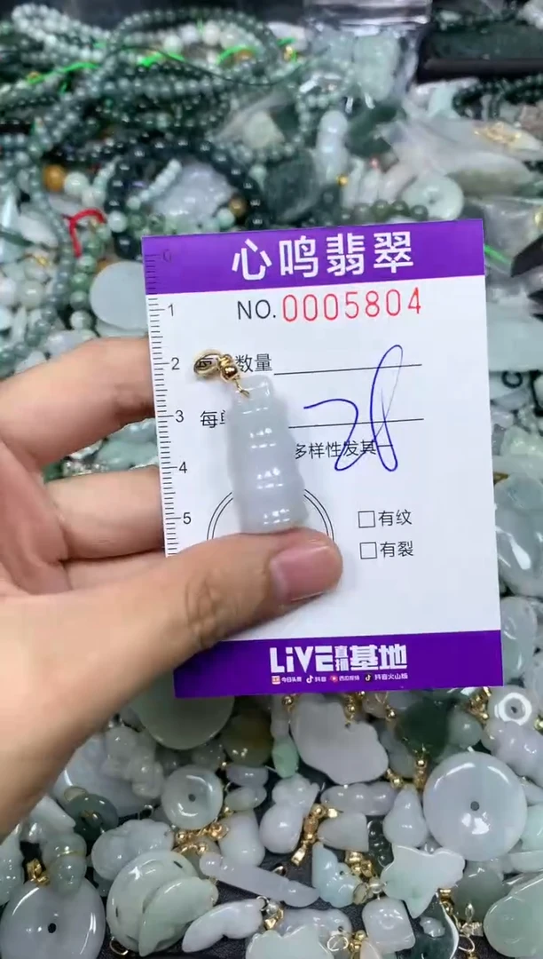 【闪购商品】翡翠颈饰未镶嵌闪购005804