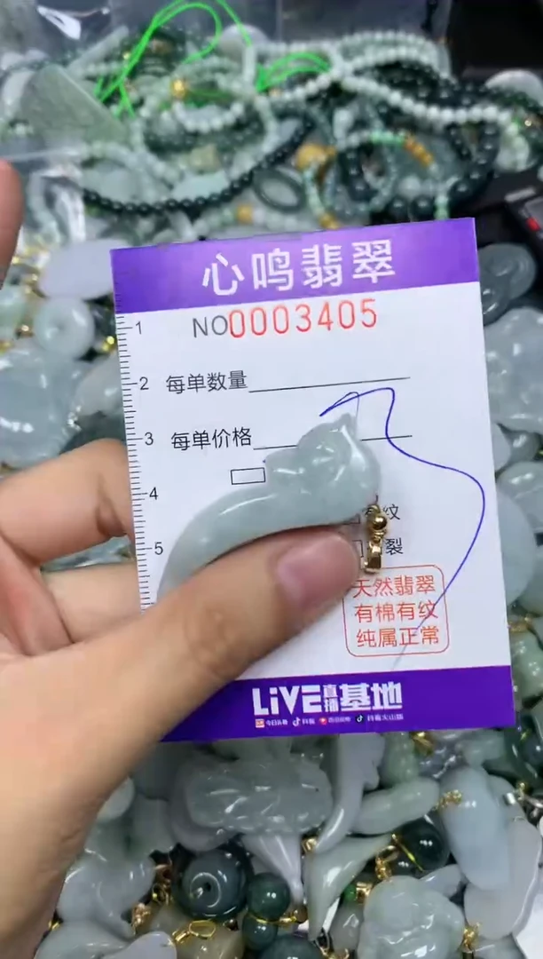 【闪购商品】翡翠颈饰未镶嵌闪购003405