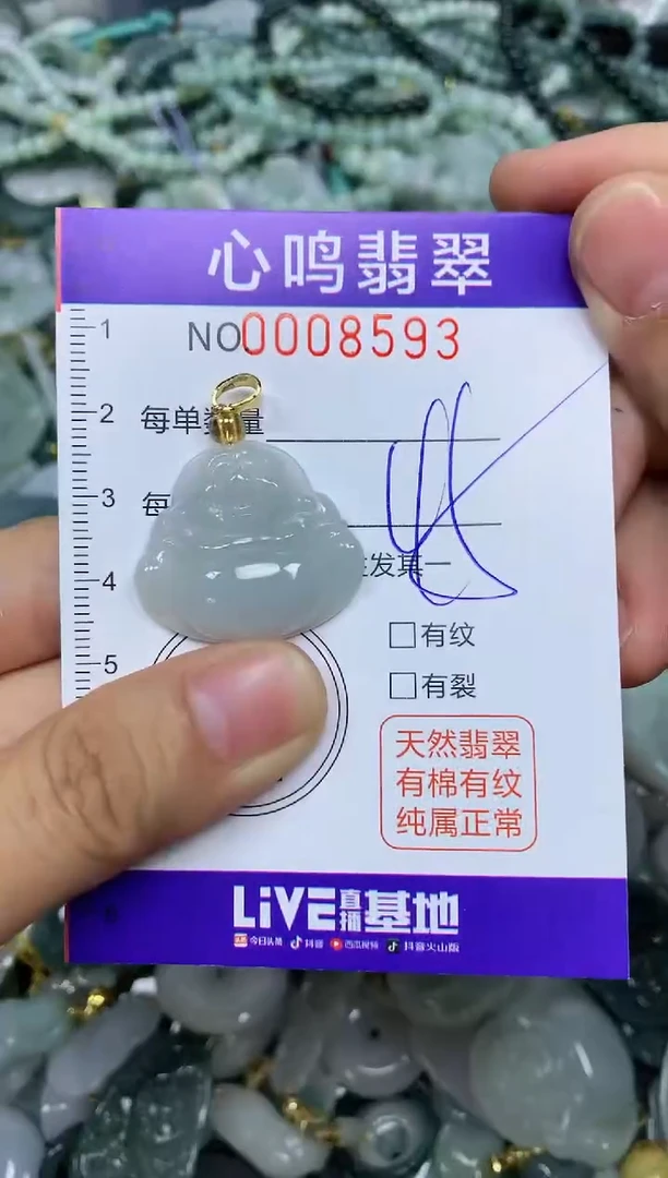 【闪购商品】翡翠颈饰未镶嵌闪购008593