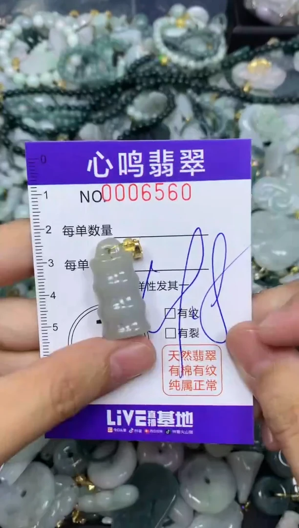 【闪购商品】翡翠颈饰未镶嵌闪购006560