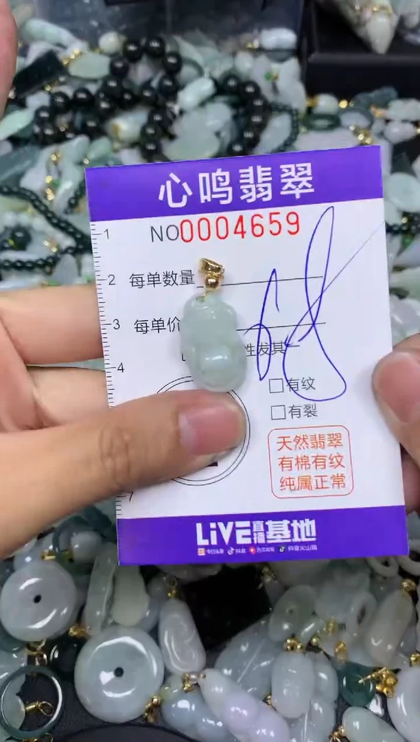 【闪购商品】翡翠颈饰未镶嵌闪购004659