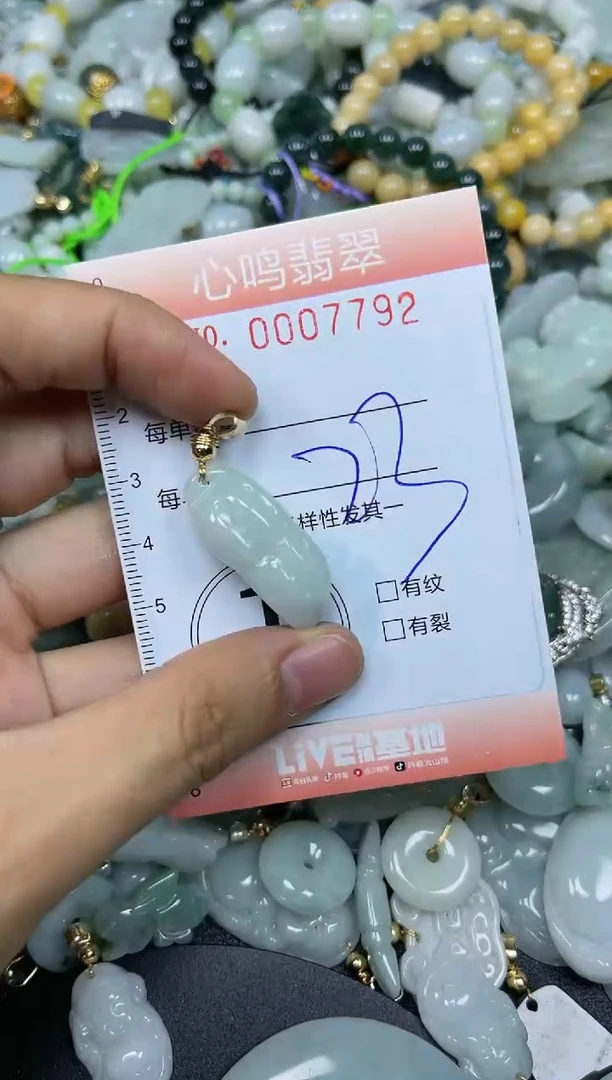 【闪购商品】翡翠颈饰未镶嵌闪购007792