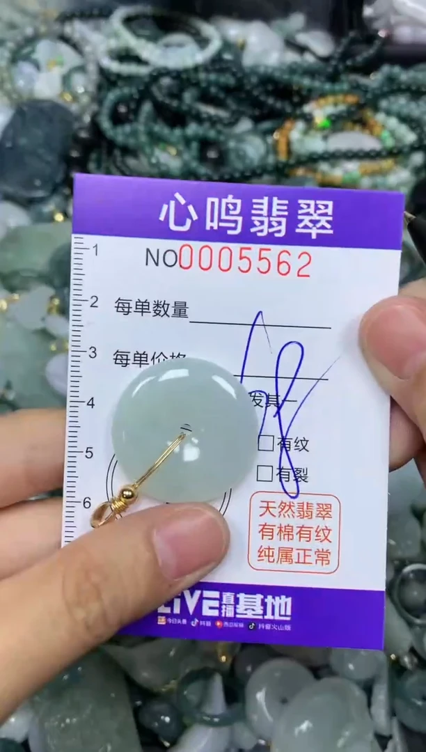 【闪购商品】翡翠颈饰未镶嵌闪购005562